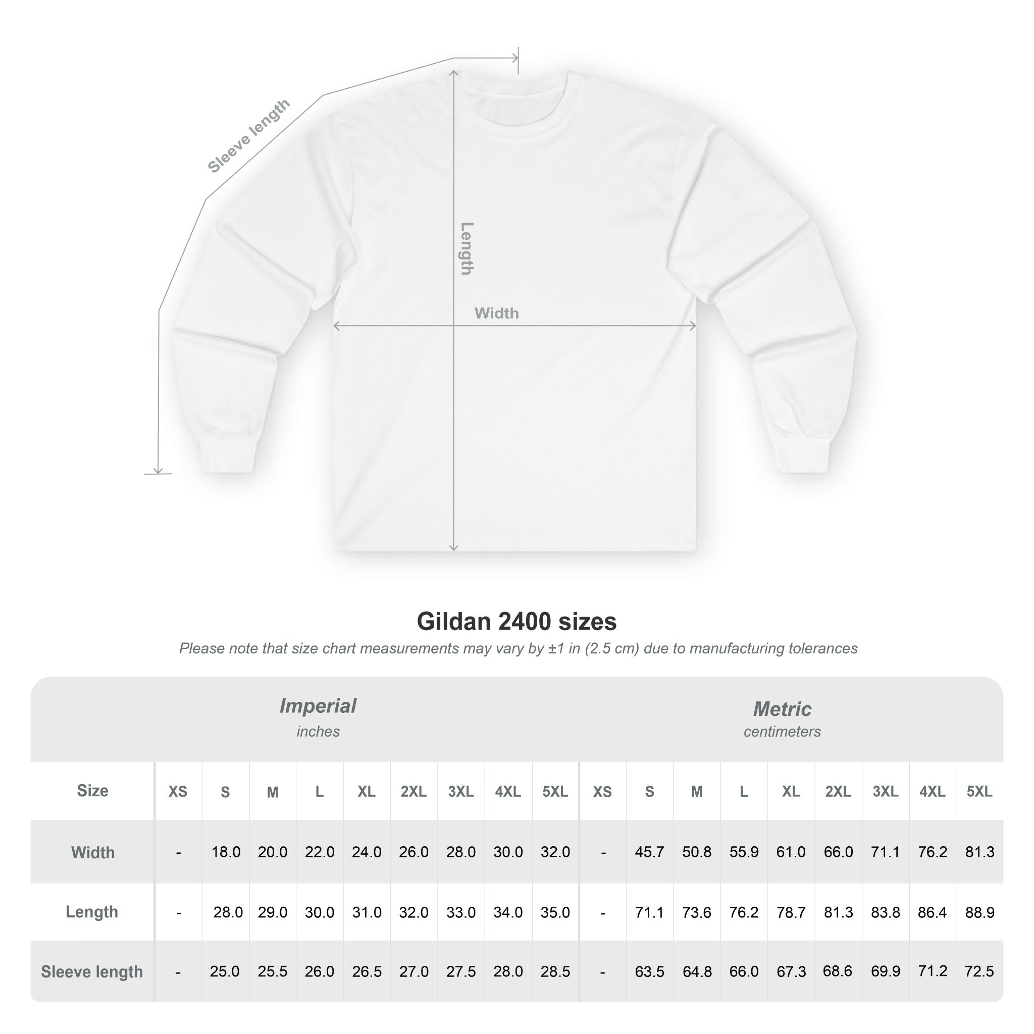 "MSGA" Long Sleeve Tee